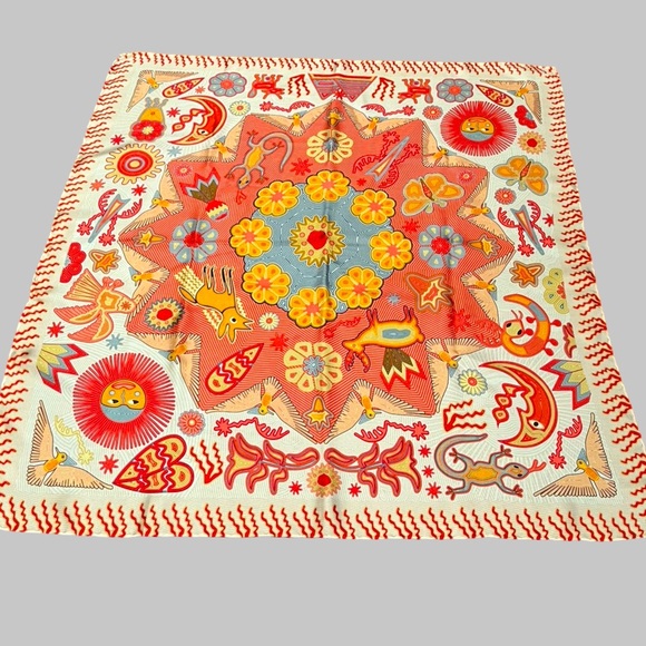 PINEDA COVALIN Mexico Scarf Large Square 43”x 43” - Picture 8 of 14